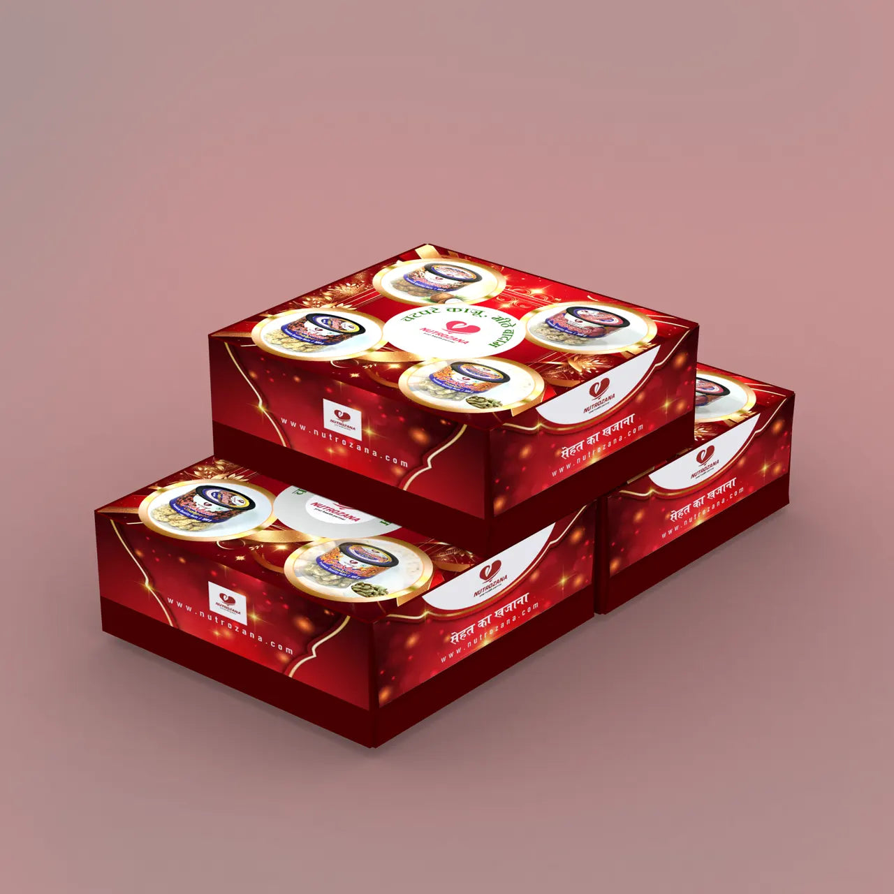 Festive Gifting | Dry Fruits - Pack of 4