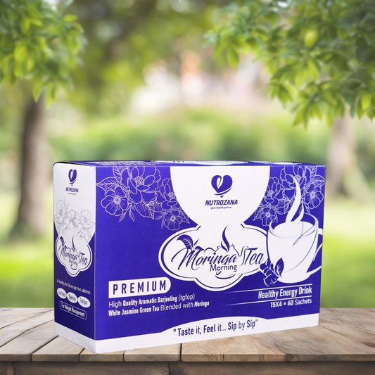 Moringa Morning Tea Premium - 25 Tea Bags (Classic Complementary)