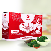Moringa Morning Classic Tea -Moringa Leaf Tea Bags(25 Tea Bags) - Helps with Digestion, Immunity, Weight Loss